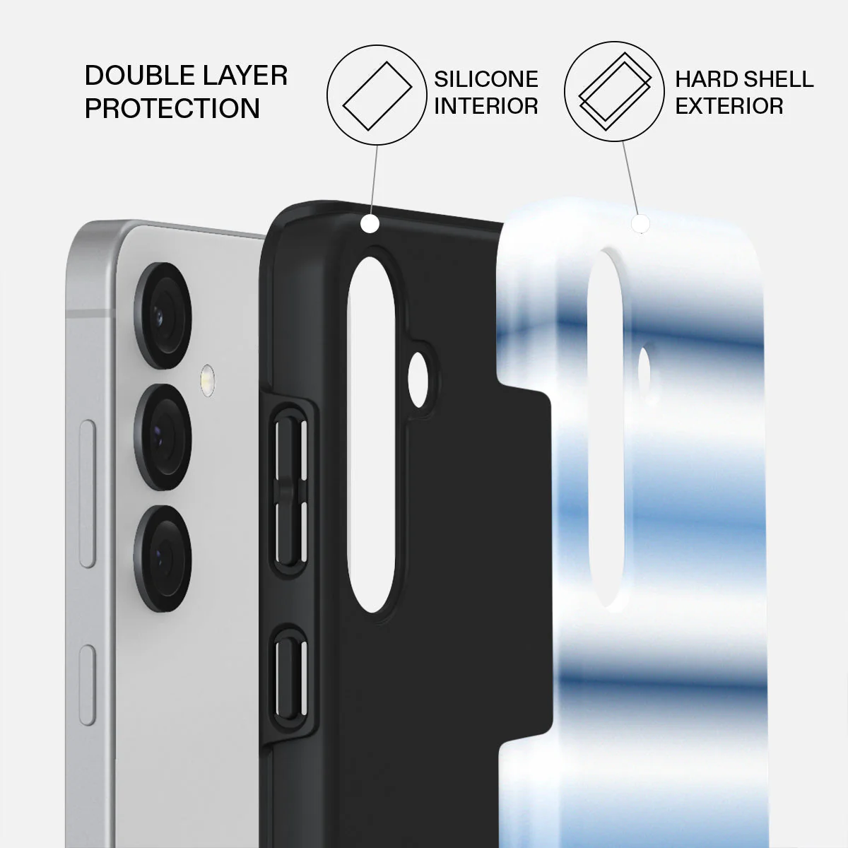 White Noise - Samsung Galaxy S25 Plus Case - Image 2