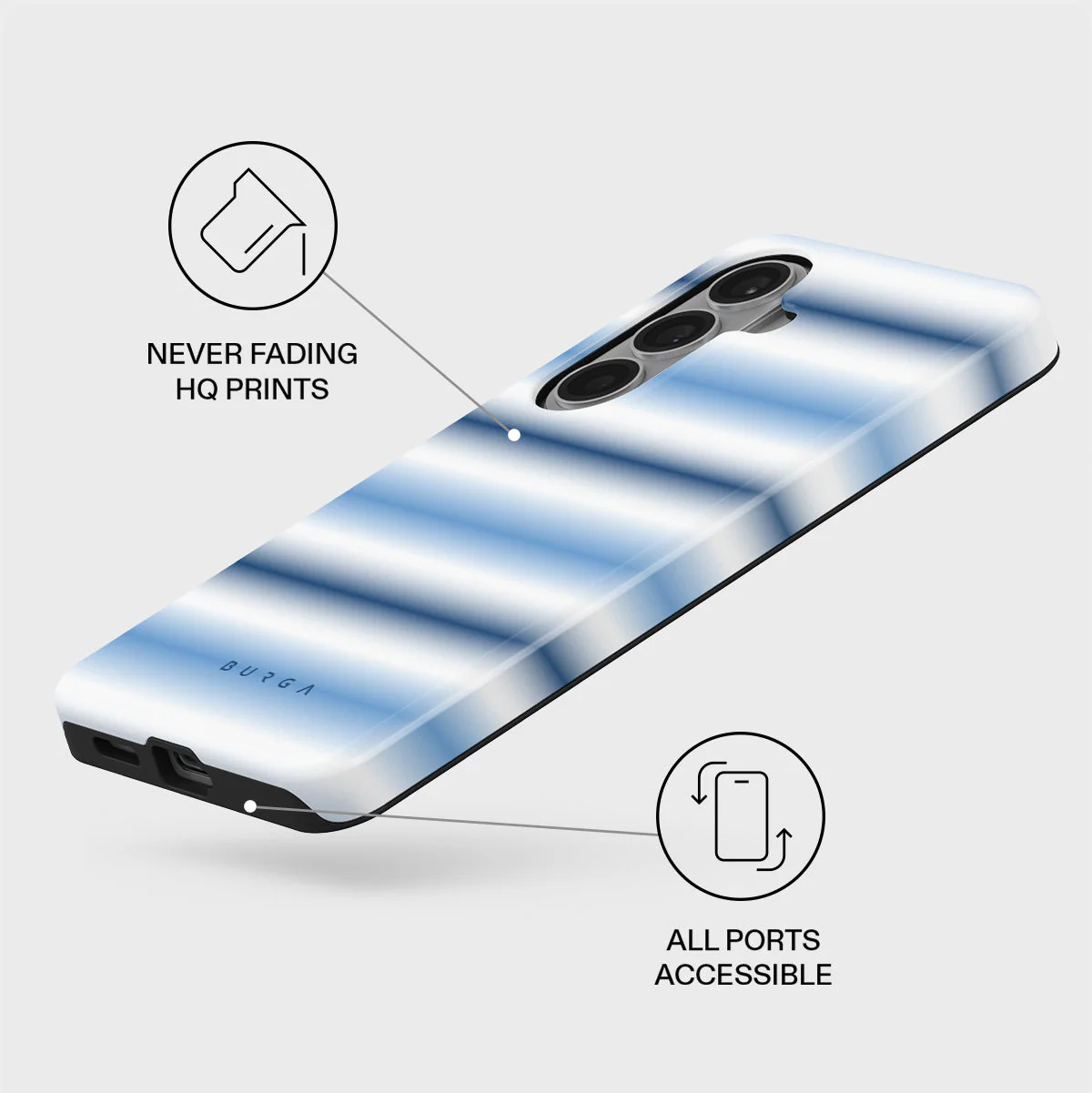 White Noise - Samsung Galaxy S26 Case - Image 3