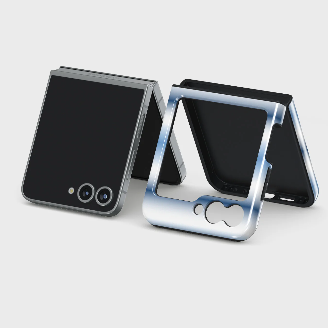 White Noise - Samsung Galaxy Z Flip 7 FE Case - Image 5