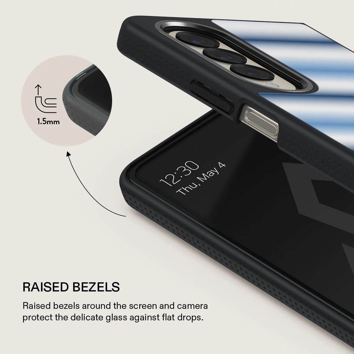 White Noise - Samsung Galaxy Z Fold 4 Case - Image 16