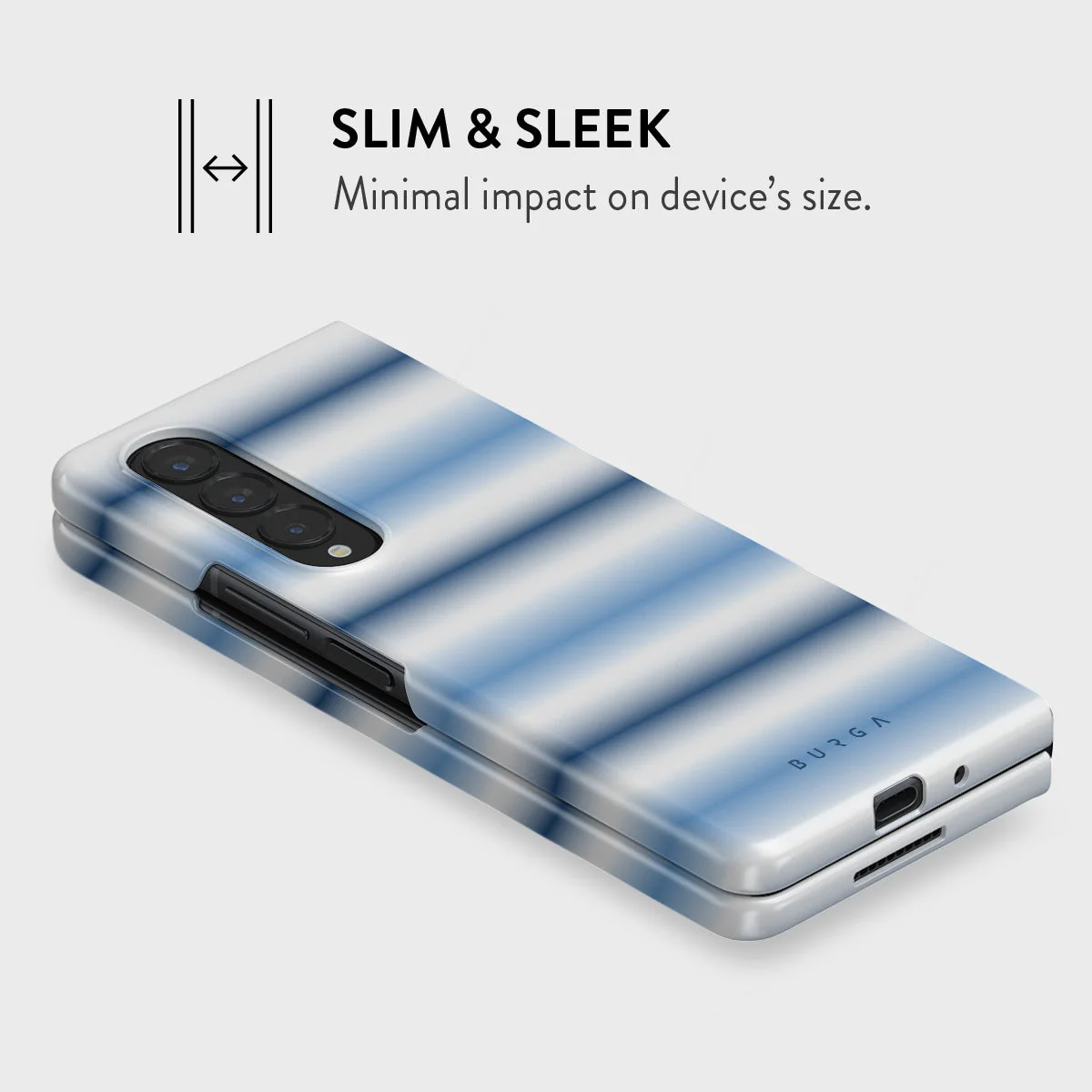White Noise - Samsung Galaxy Z Fold 4 Case - Image 4