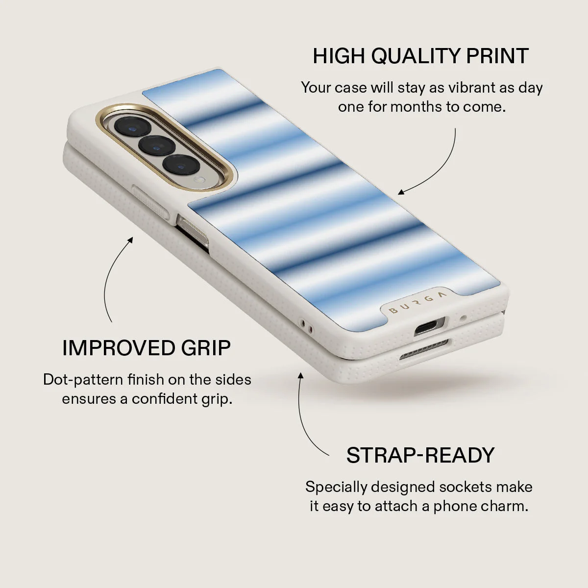White Noise - Samsung Galaxy Z Fold 6 Case - Image 19