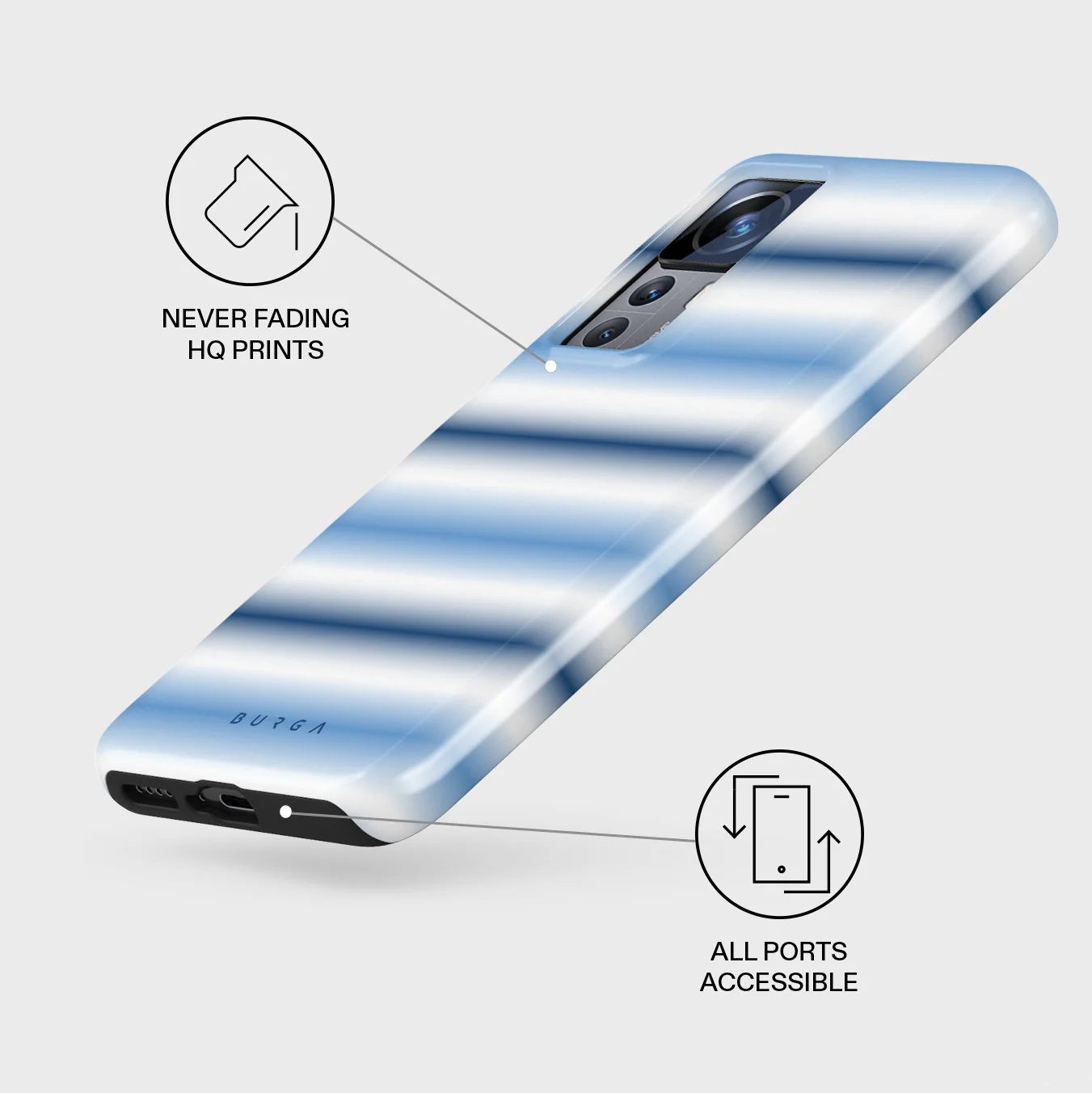 White Noise - Xiaomi 12T Pro Case - Image 3