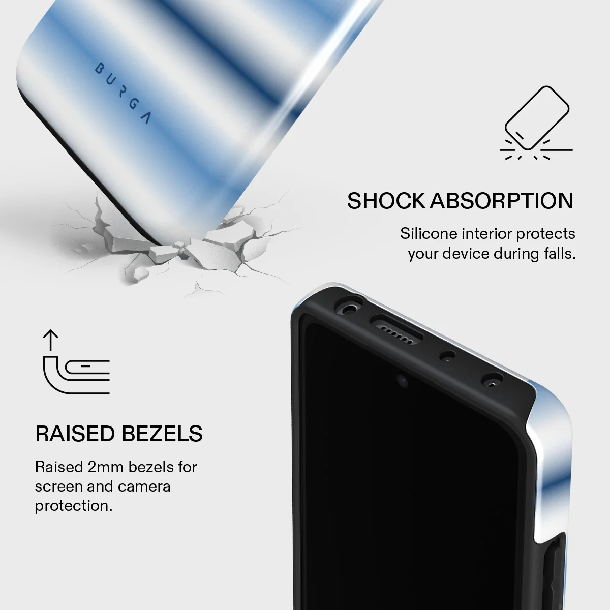 White Noise - Xiaomi Redmi Note 11 Pro+ Case - Image 4