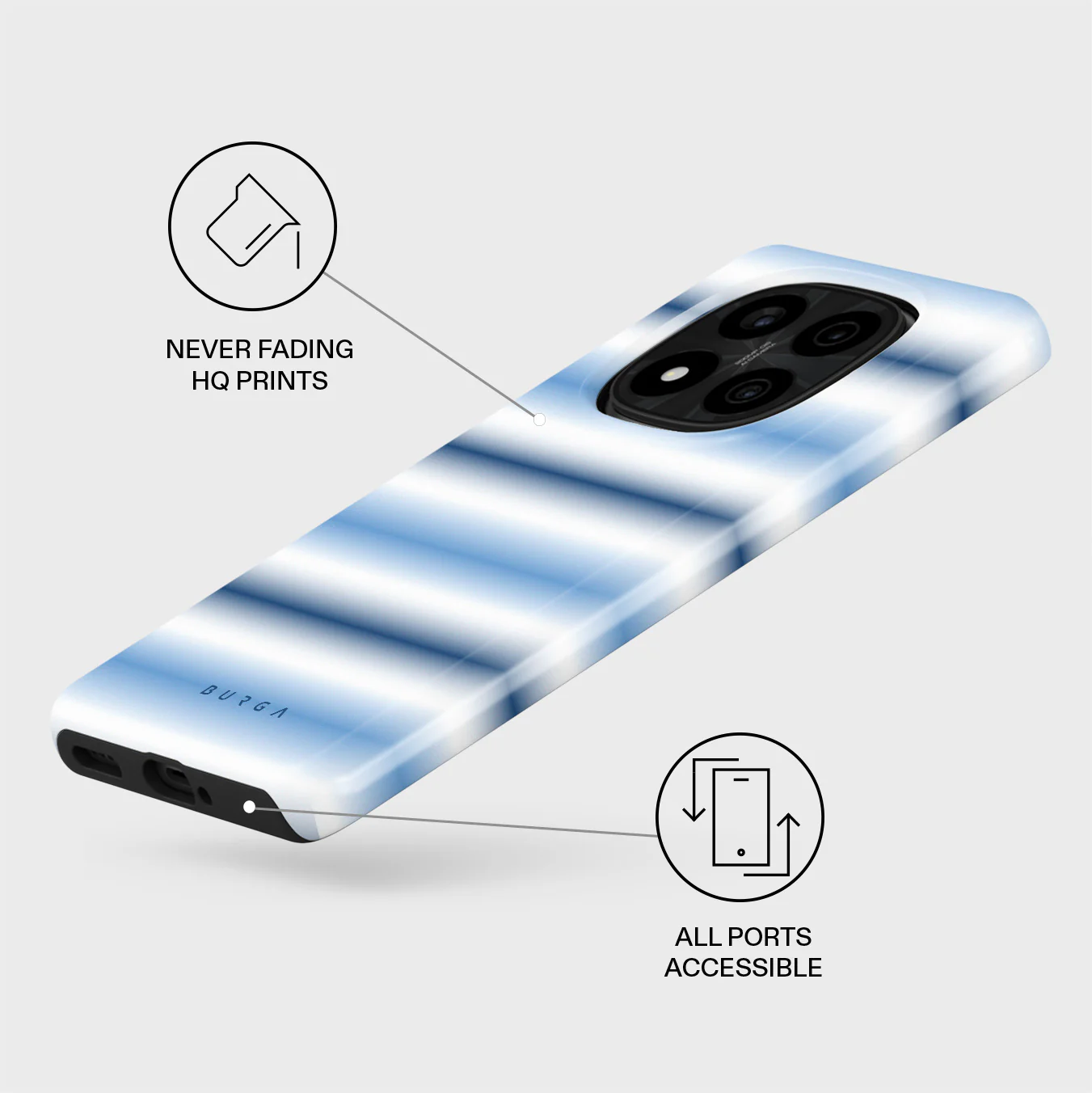 White Noise - Xiaomi Redmi Note 14 Pro 5G Case - Image 3