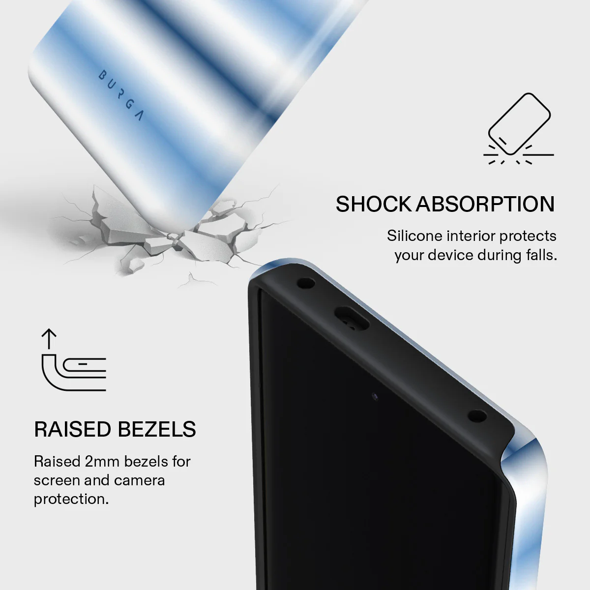 White Noise - Xiaomi Redmi Note 14 Pro 5G Case - Image 4