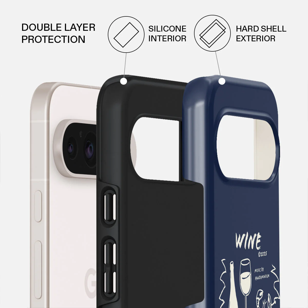 Wine & Dine - Google Pixel 10 Pro Case - Image 2