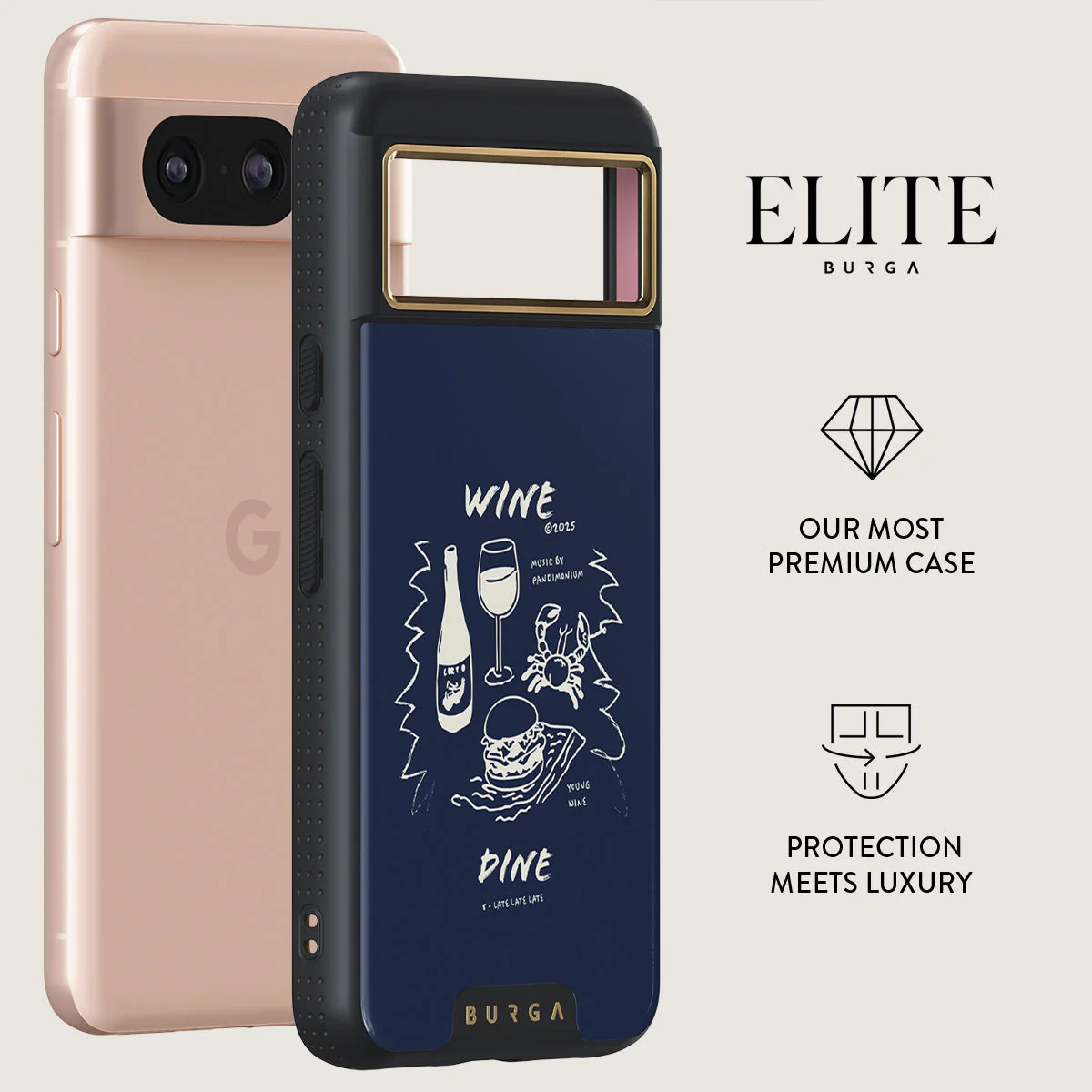 Wine & Dine - Google Pixel 8 Case - Image 6