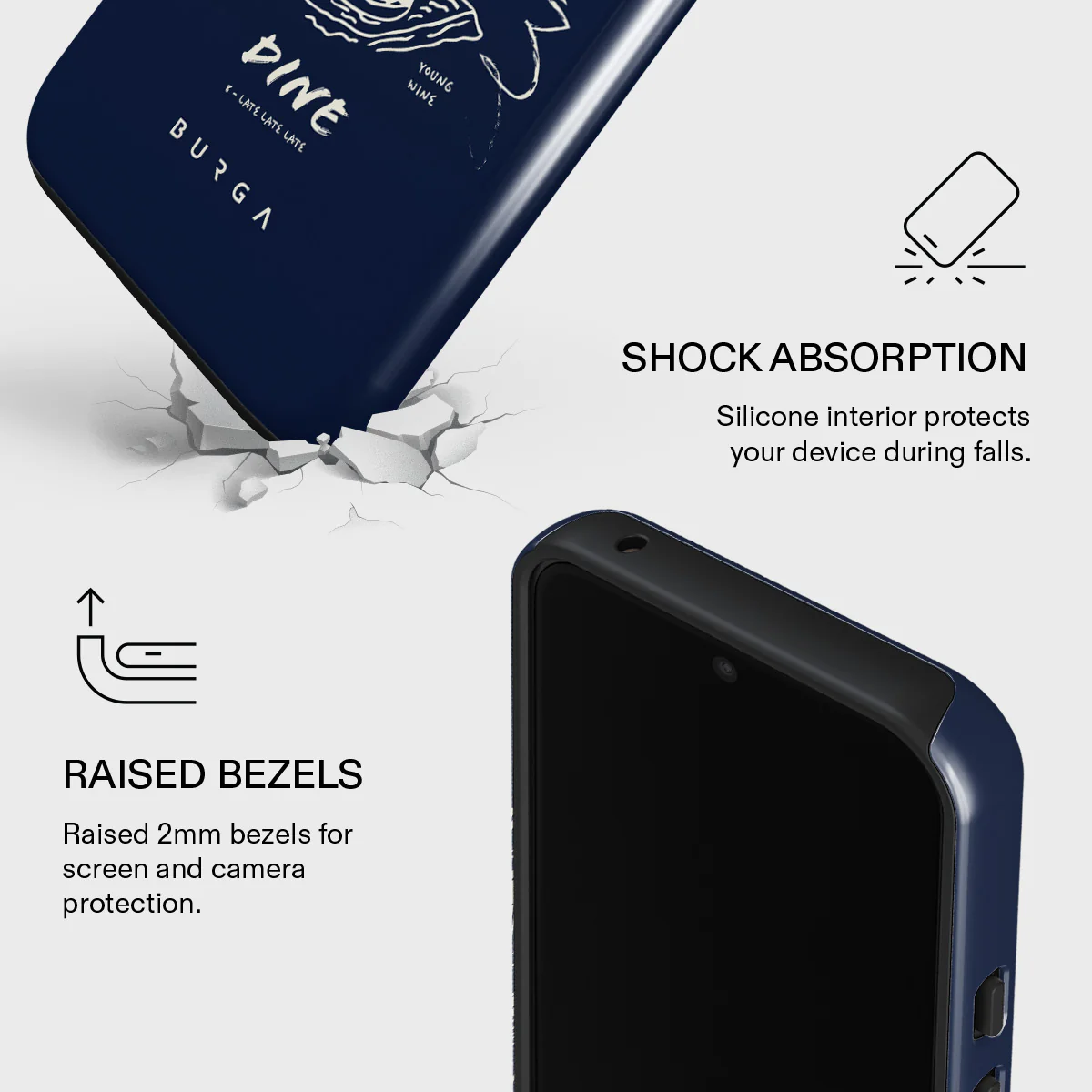 Wine & Dine - Google Pixel 8a Case - Image 4