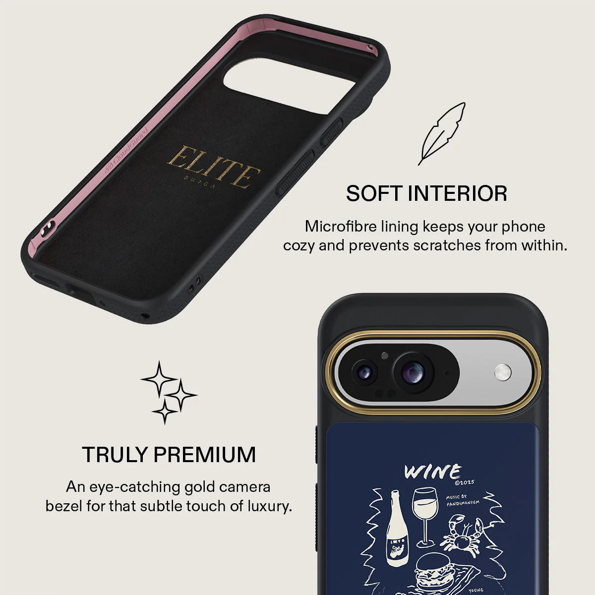 Wine & Dine - Google Pixel 9 Case - Image 10