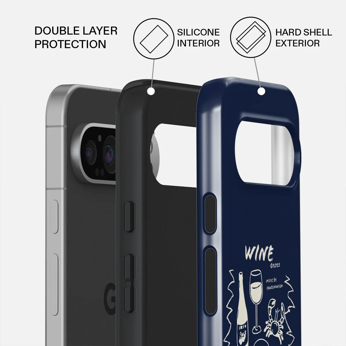 Wine & Dine - Google Pixel 9 Pro XL Case - Image 2