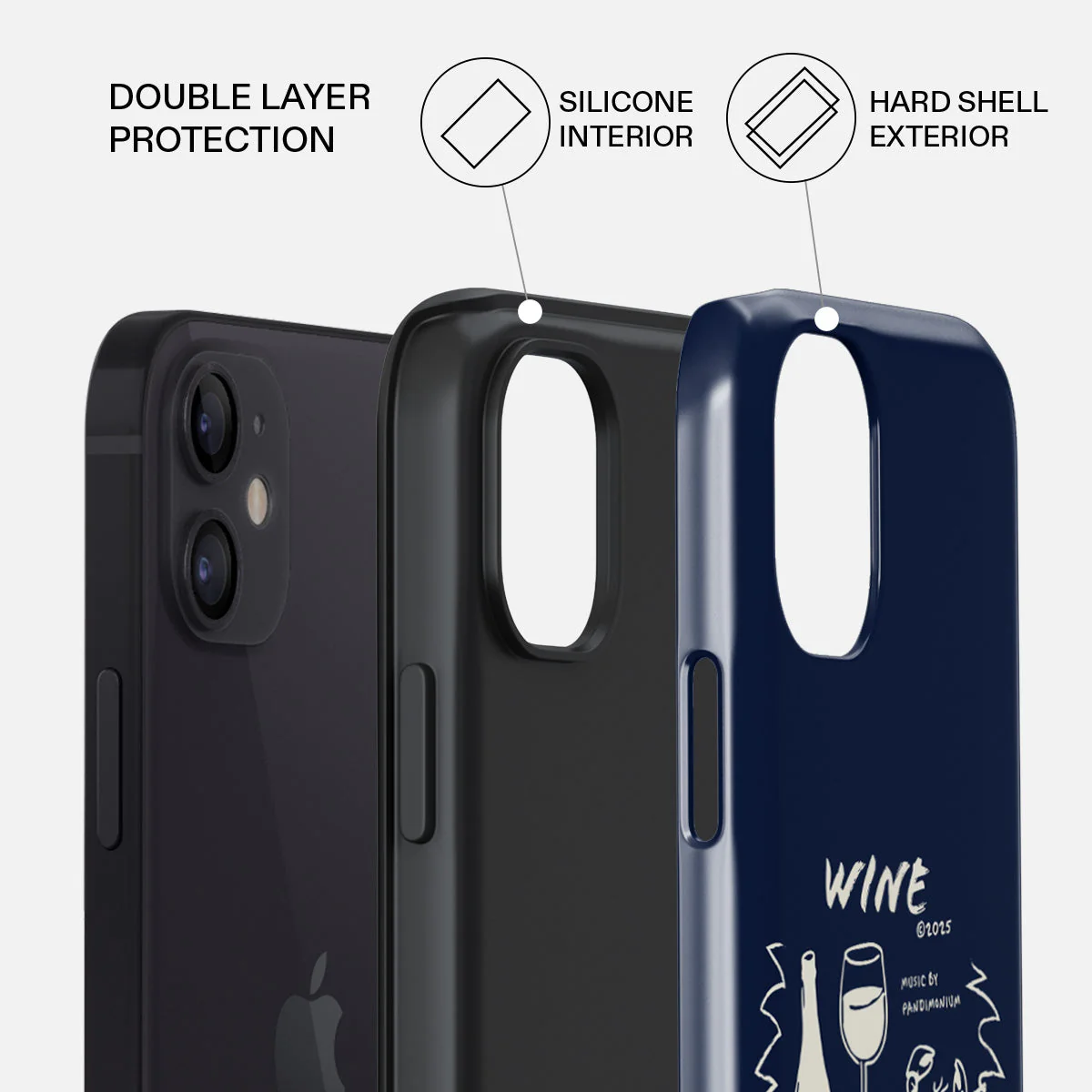 Wine & Dine - iPhone 12 Case - Image 2