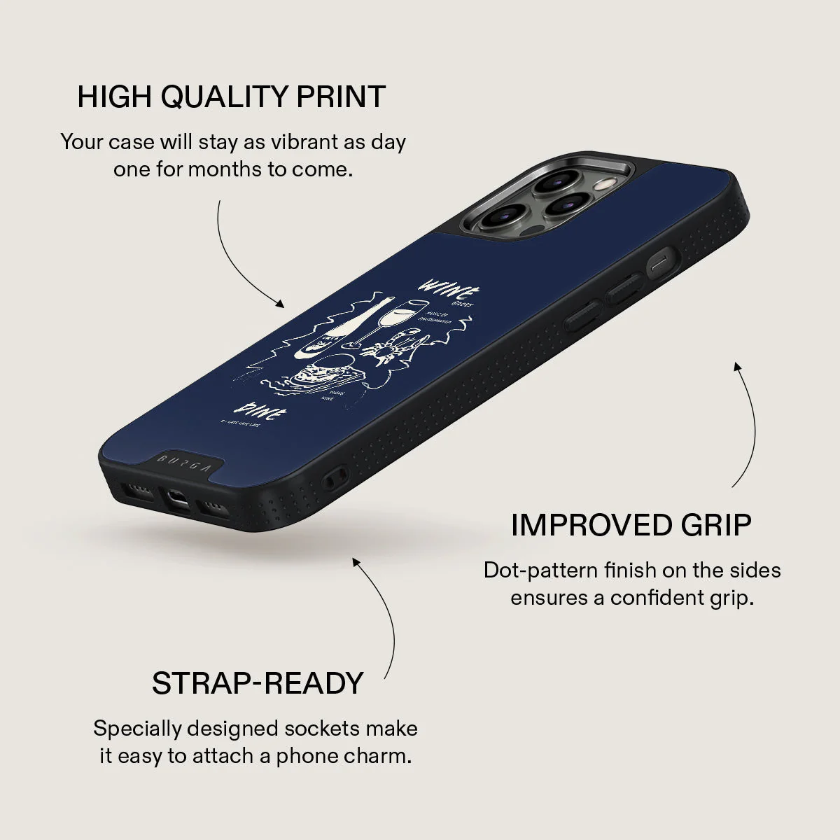 Wine & Dine - iPhone 12 Pro Case - Image 16