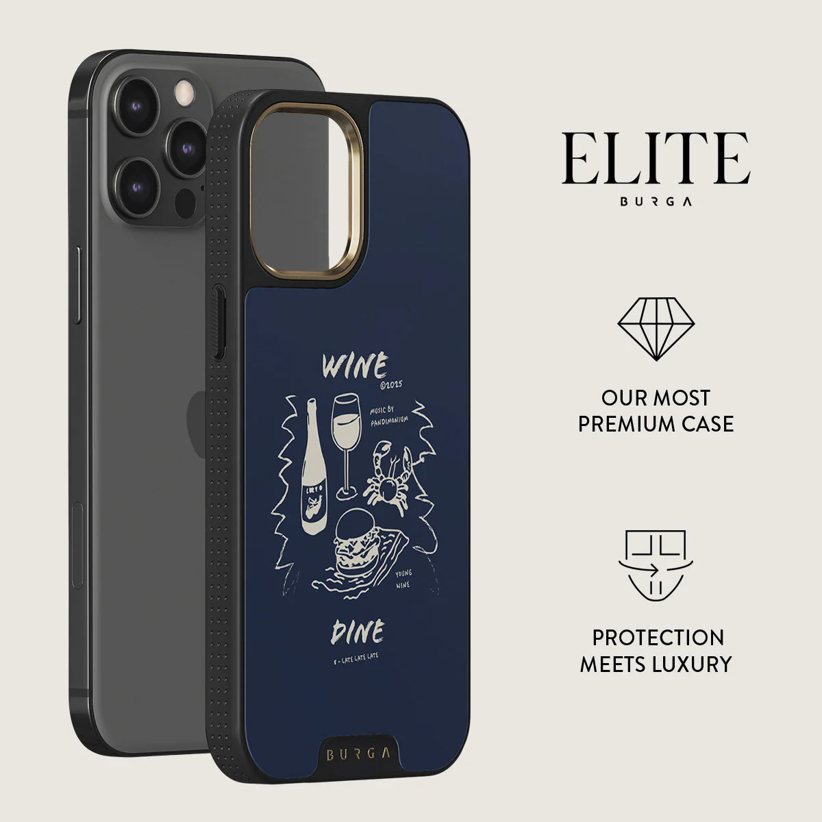 Wine & Dine - iPhone 12 Pro Case - Image 6