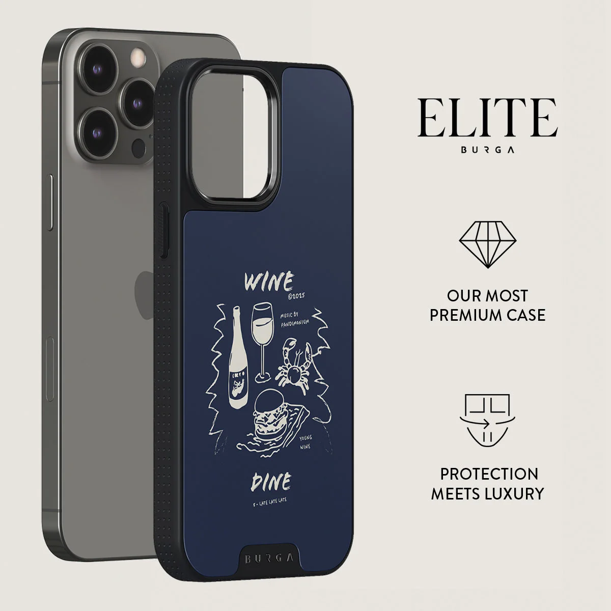 Wine & Dine - iPhone 13 Pro Case - Image 13