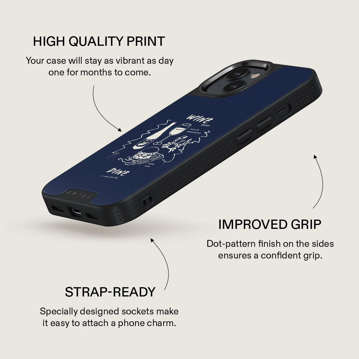 Wine & Dine - iPhone 14 Plus Case - Image 16