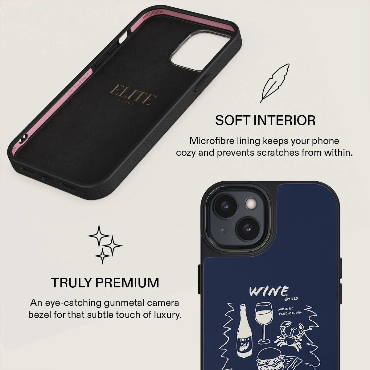 Wine & Dine - iPhone 14 Plus Case - Image 17