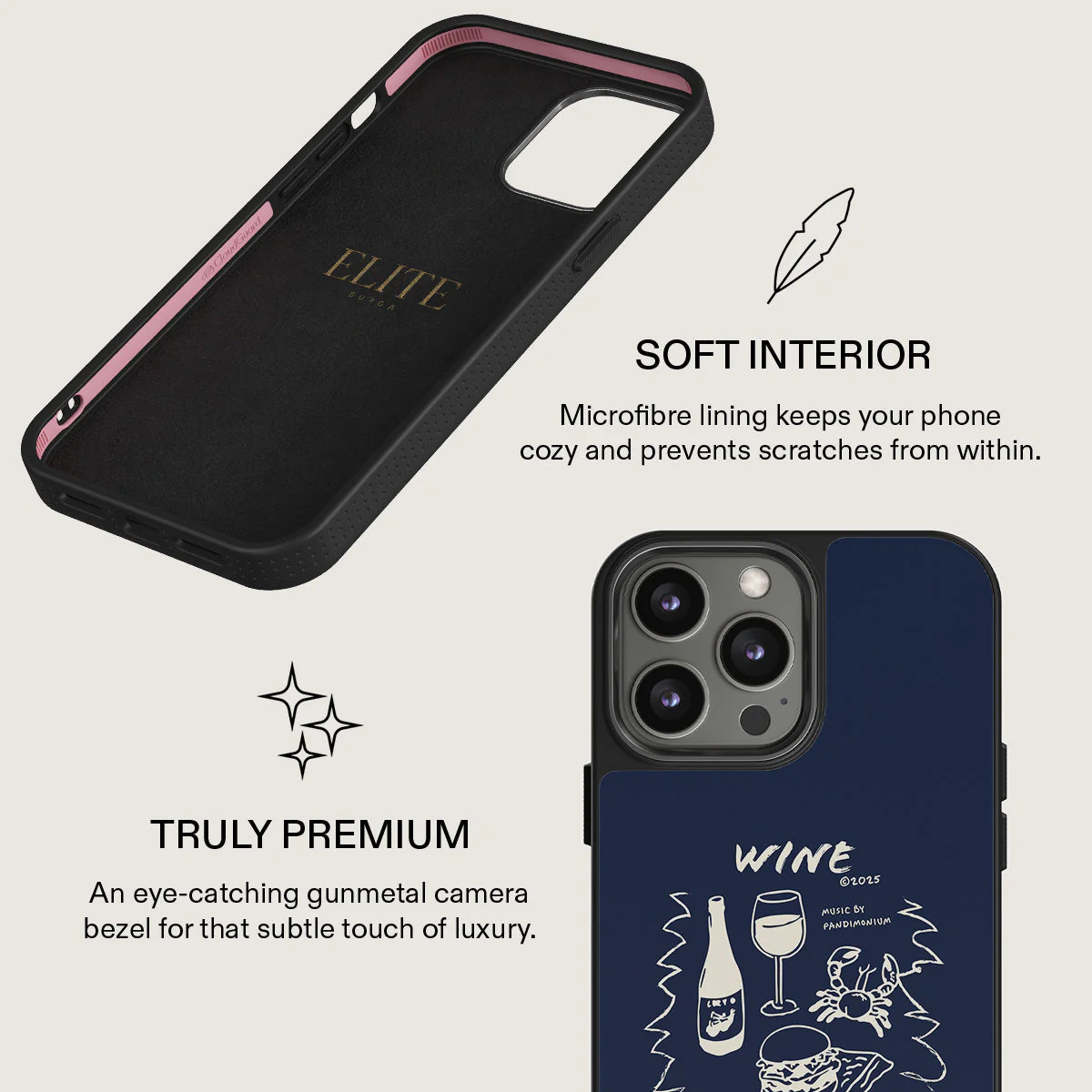 Wine & Dine - iPhone 14 Pro Max Case - Image 17