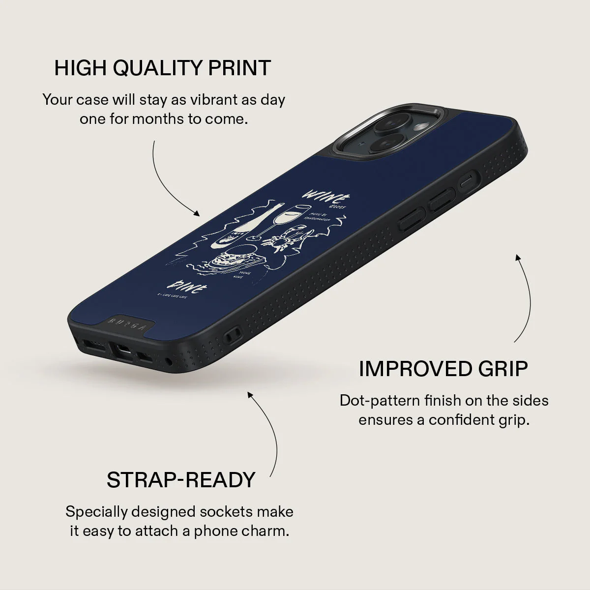 Wine & Dine - iPhone 15 Case - Image 16