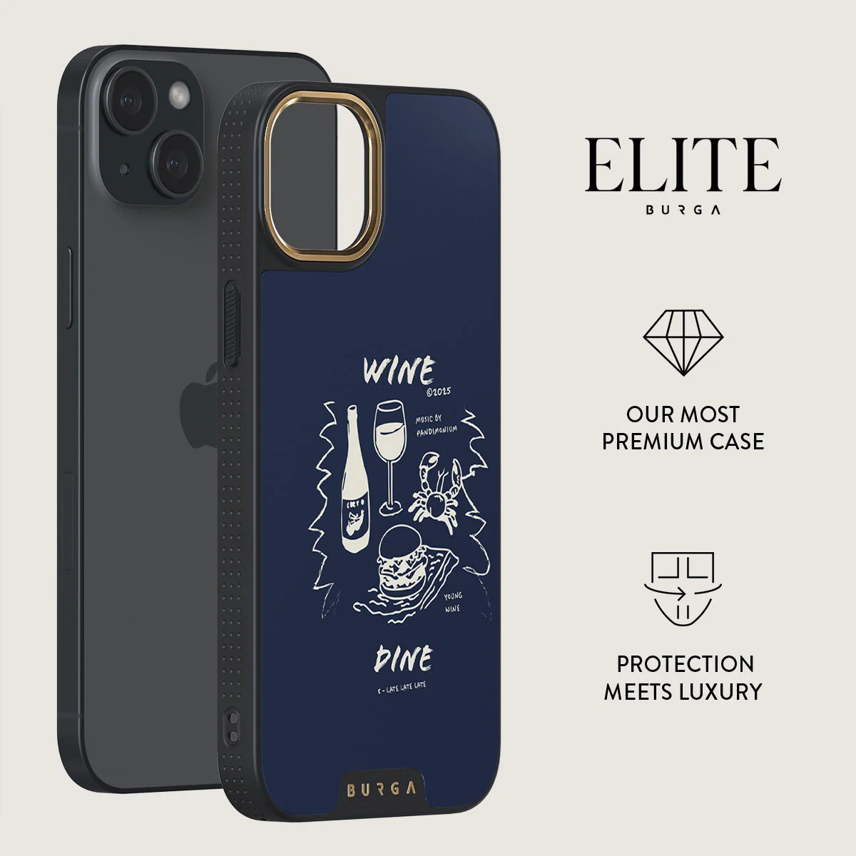 Wine & Dine - iPhone 15 Case - Image 6