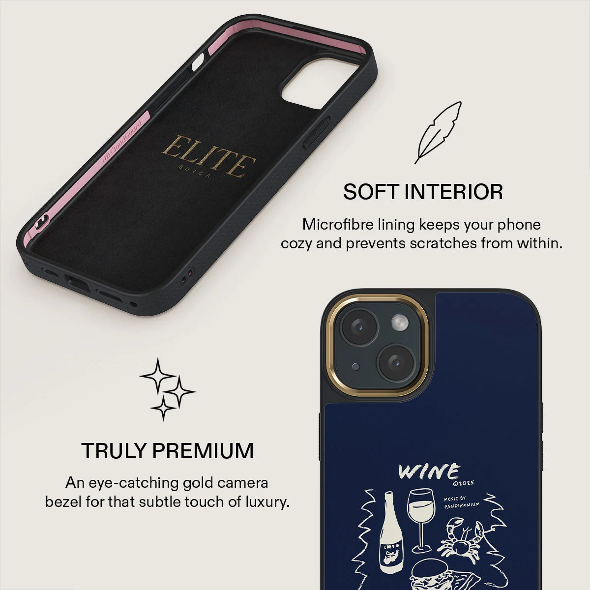 Wine & Dine - iPhone 15 Plus Case - Image 10