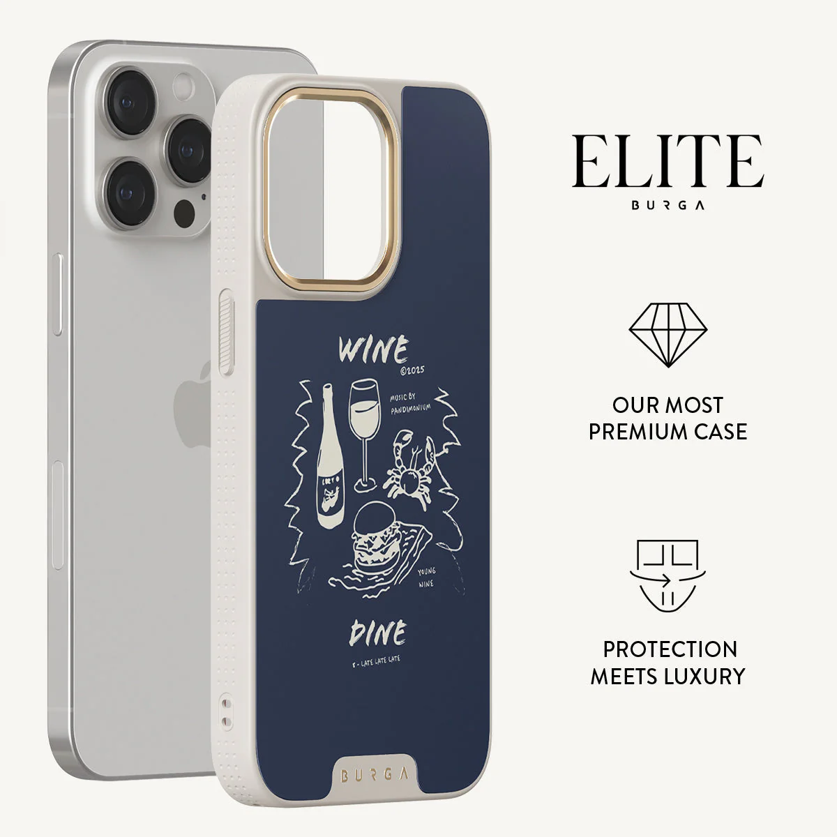 Wine & Dine - iPhone 15 Pro Case - Image 20