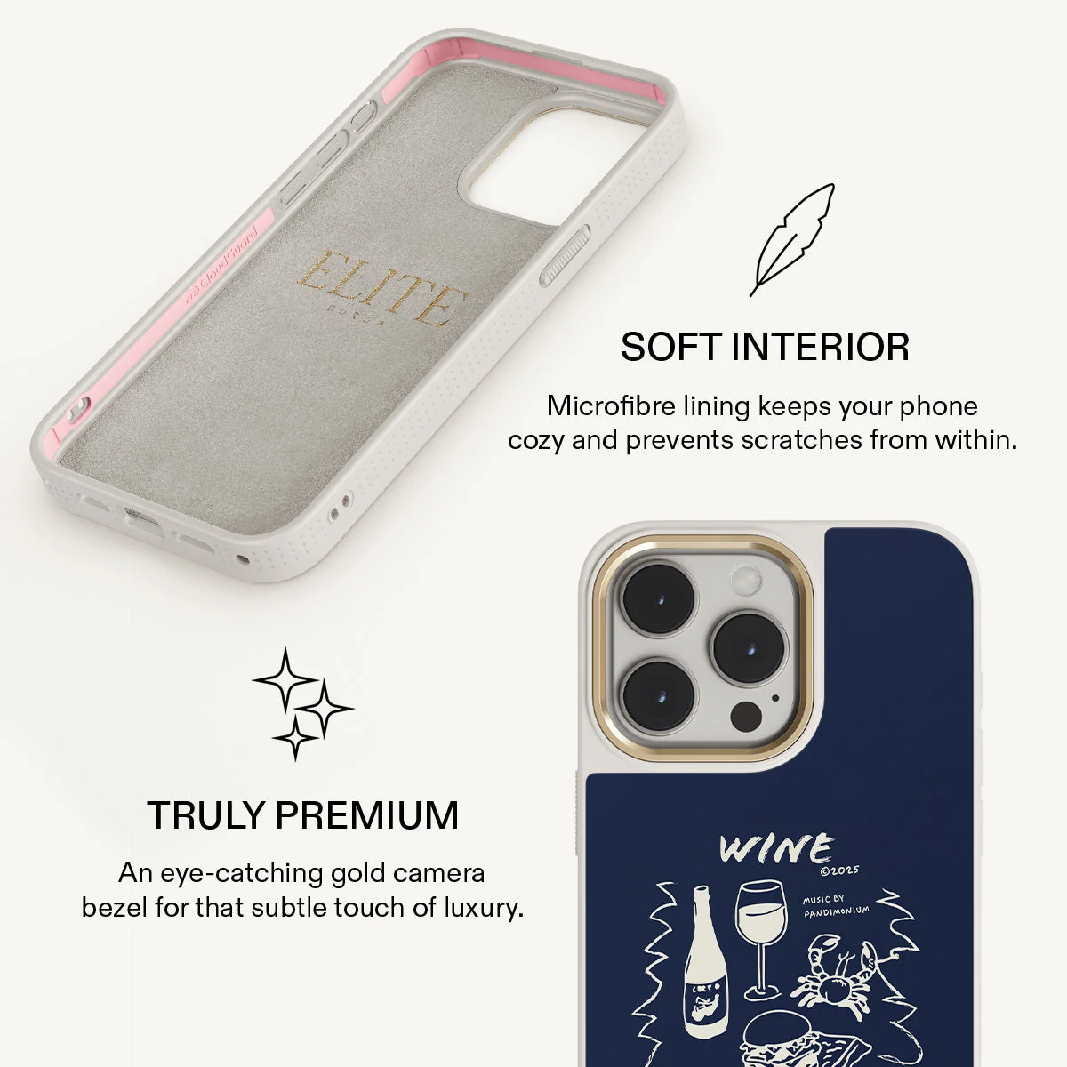 Wine & Dine - iPhone 15 Pro Case - Image 24