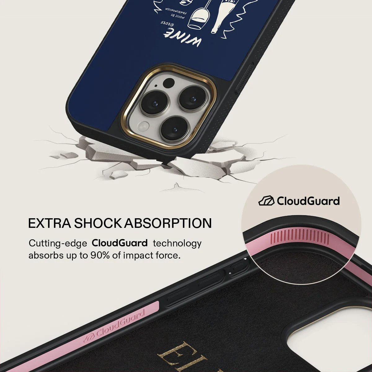 Wine & Dine - iPhone 15 Pro Case - Image 7