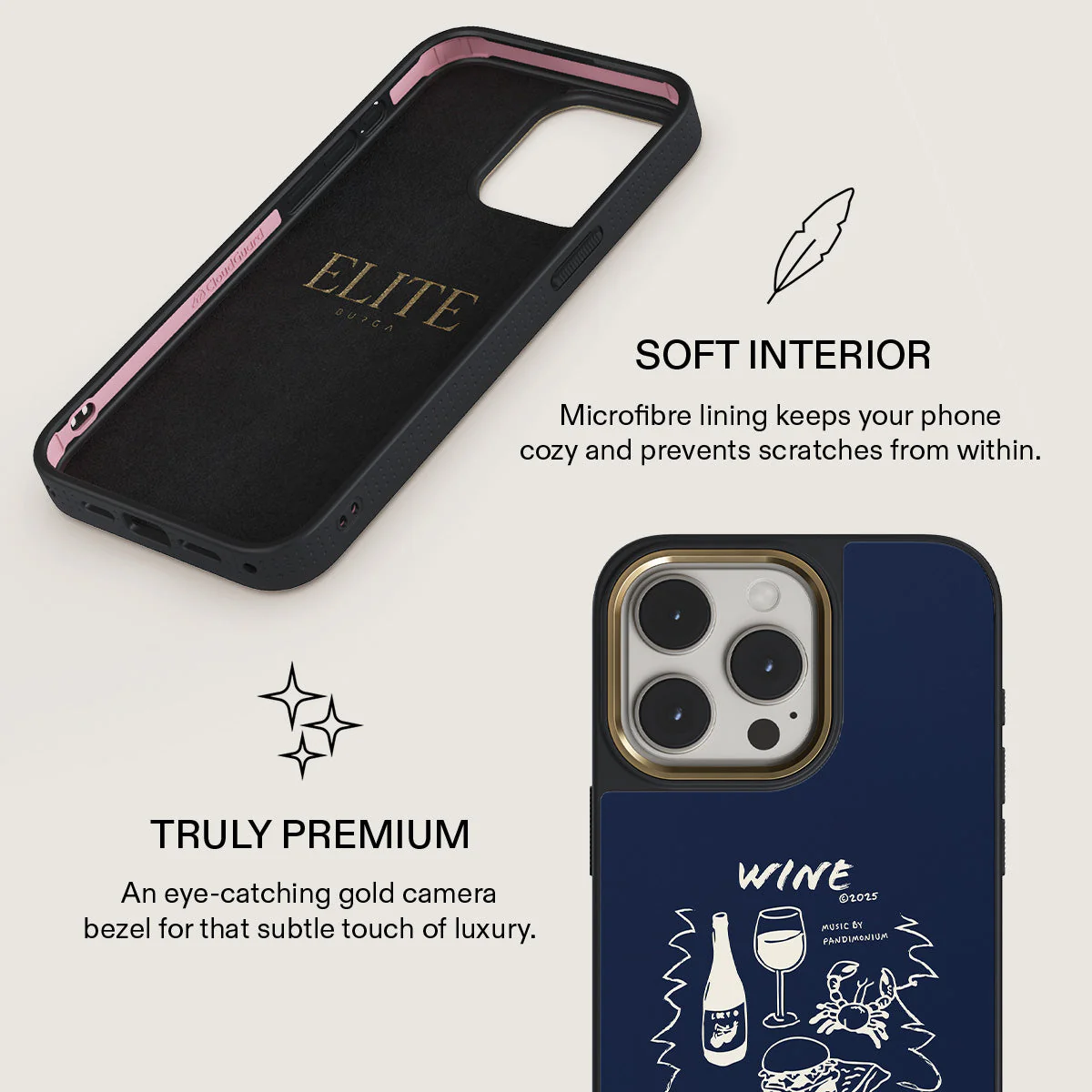 Wine & Dine - iPhone 15 Pro Max Case - Image 10