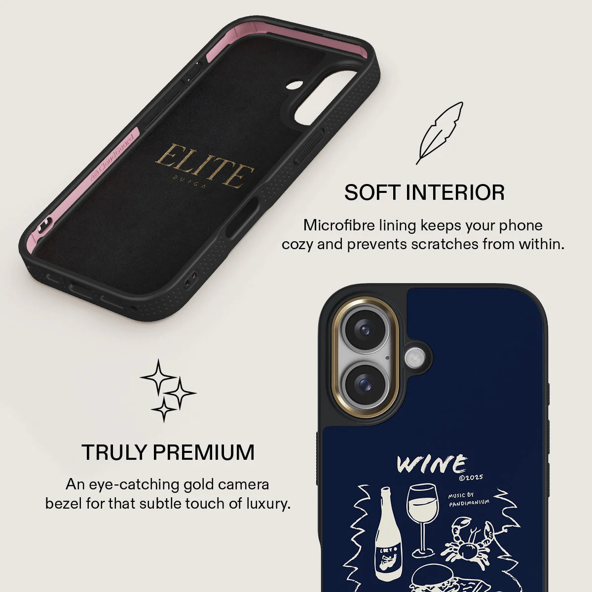 Wine & Dine - iPhone 16 Case - Image 11