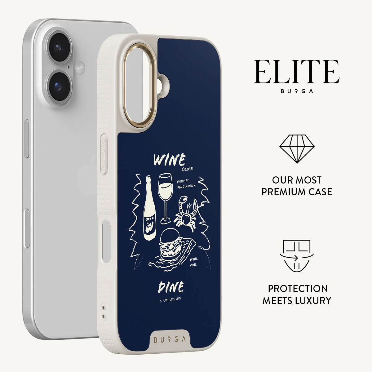 Wine & Dine - iPhone 16 Plus Case - Image 21