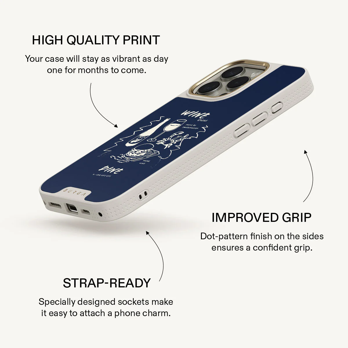 Wine & Dine - iPhone 16 Pro Case - Image 24