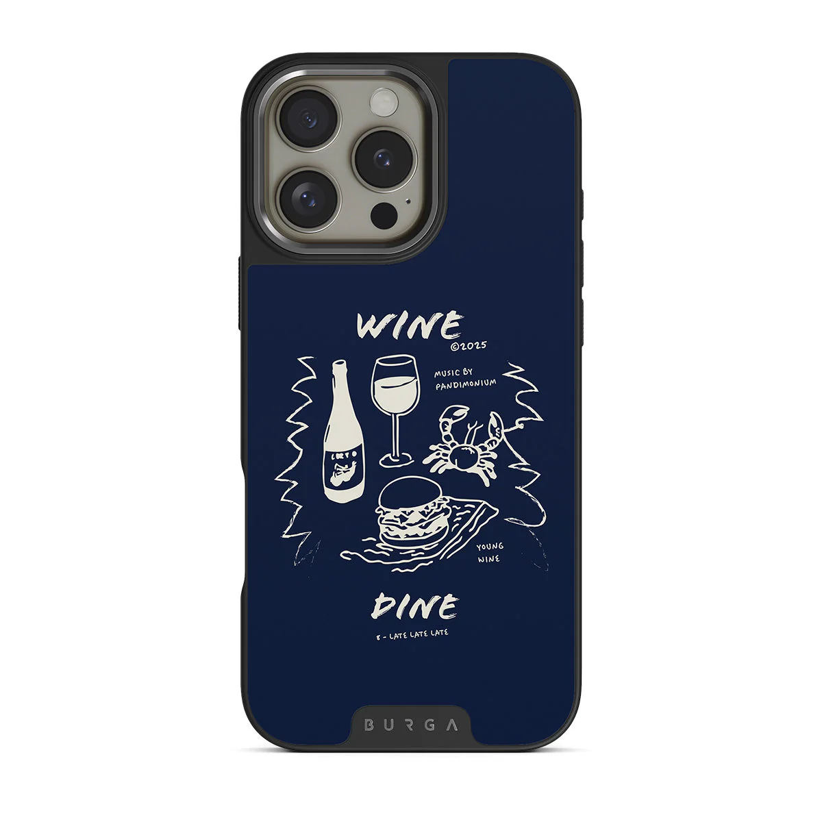 Wine & Dine - iPhone 16 Pro Max Case - Image 13