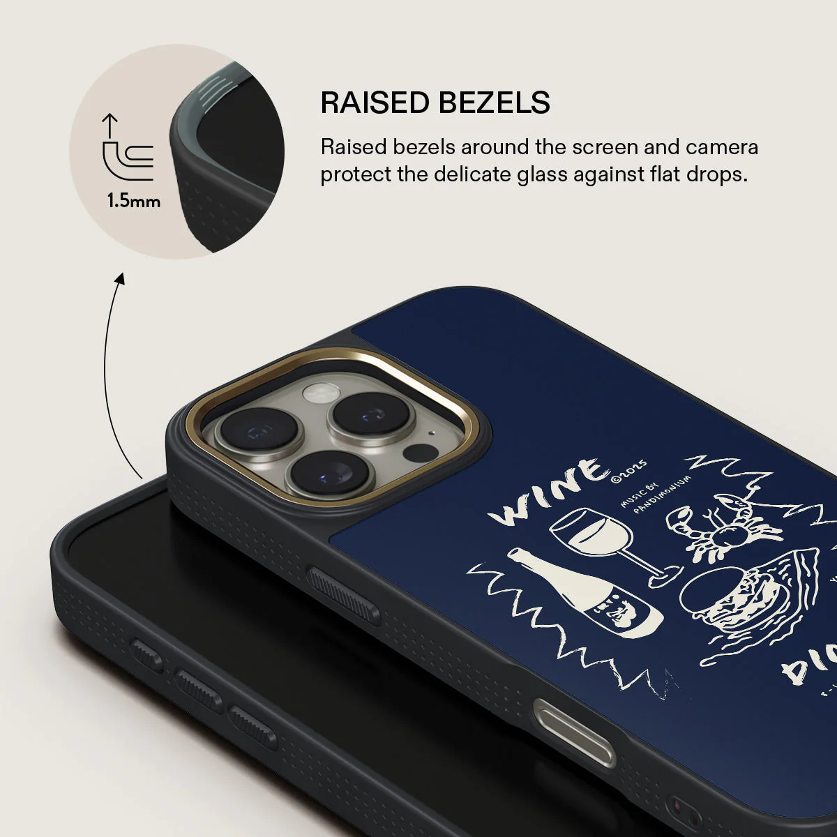Wine & Dine - iPhone 16 Pro Max Case - Image 9