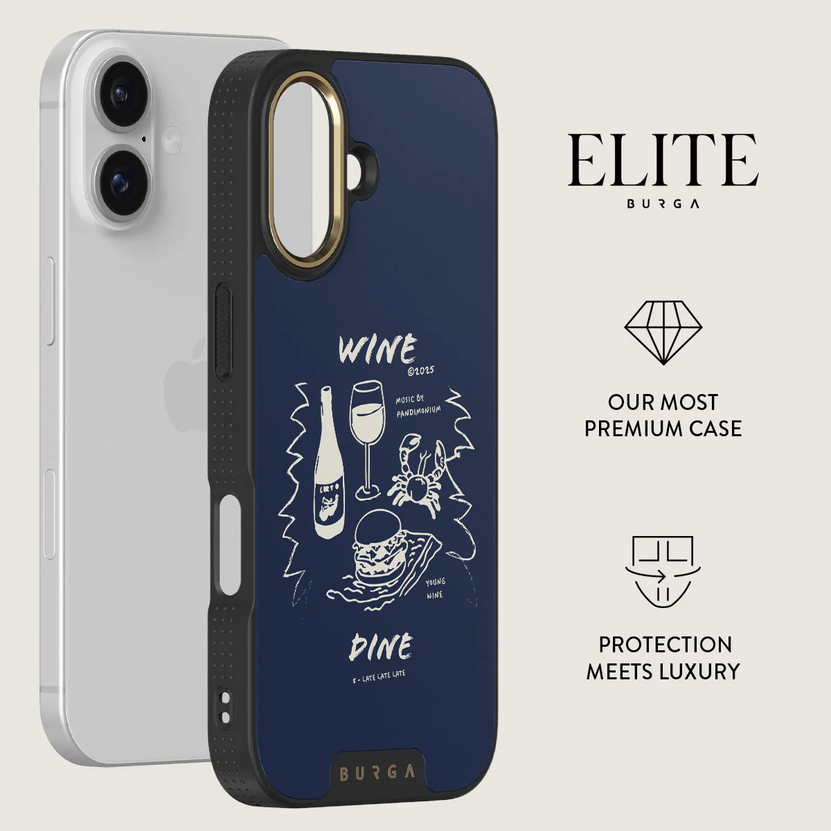 Wine & Dine - iPhone 17 Case - Image 6