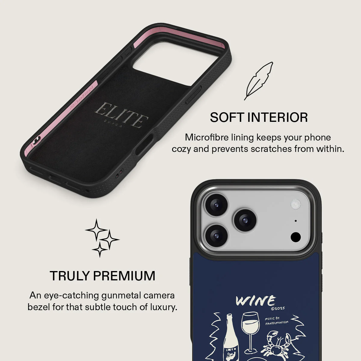 Wine & Dine - iPhone 17 Pro Max Case - Image 17