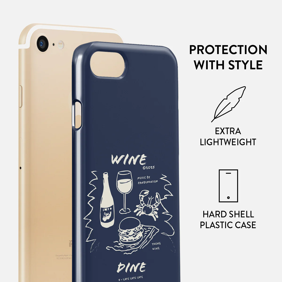 Wine & Dine - iPhone 7 / iPhone 8 Case - Image 2