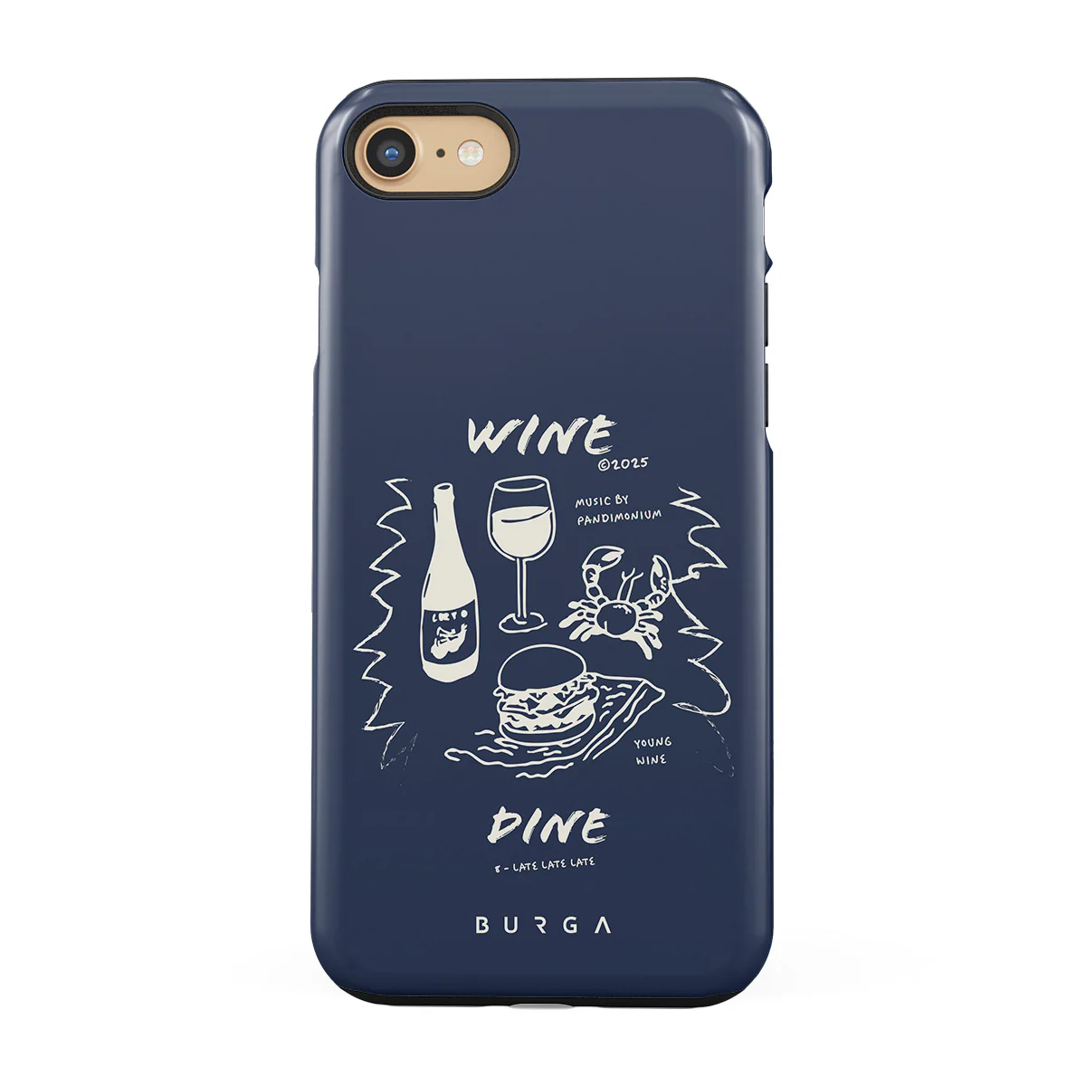 Wine & Dine - iPhone SE (2020) Case - Image 5