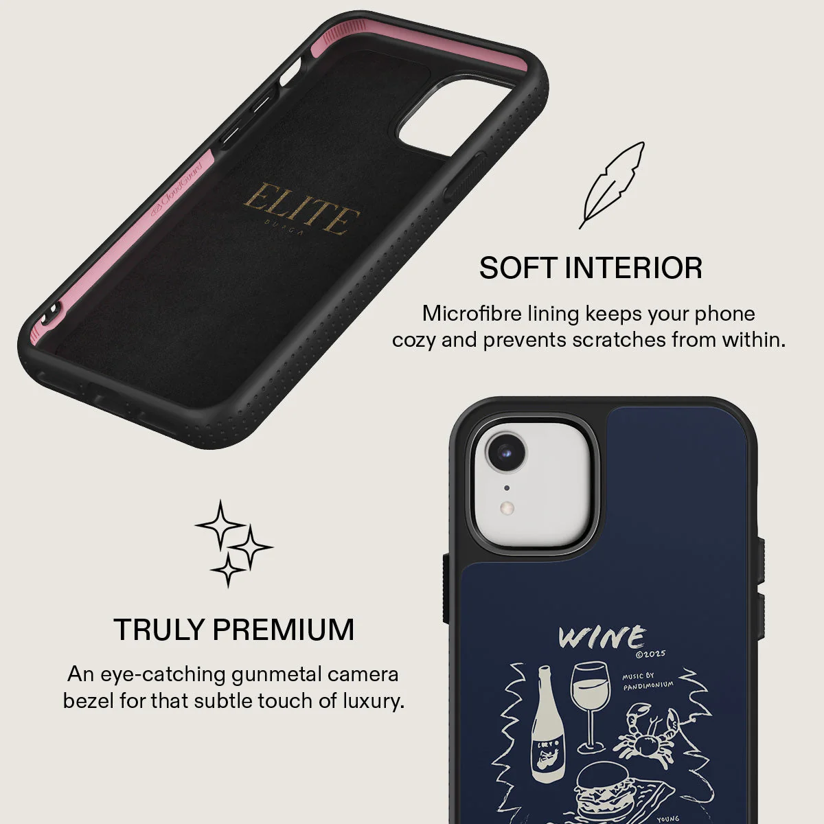 Wine & Dine - iPhone XR Case - Image 21