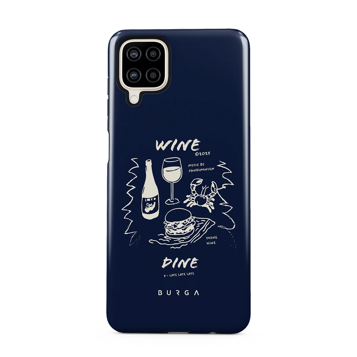 Wine & Dine - Samsung Galaxy A12 4G Case