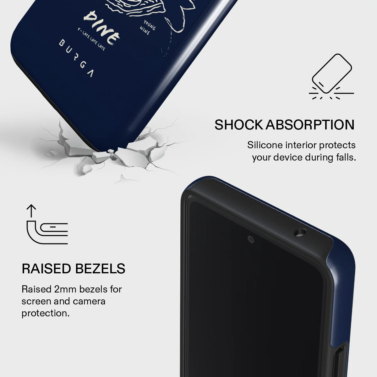 Wine & Dine - Samsung Galaxy A73 Case - Image 4