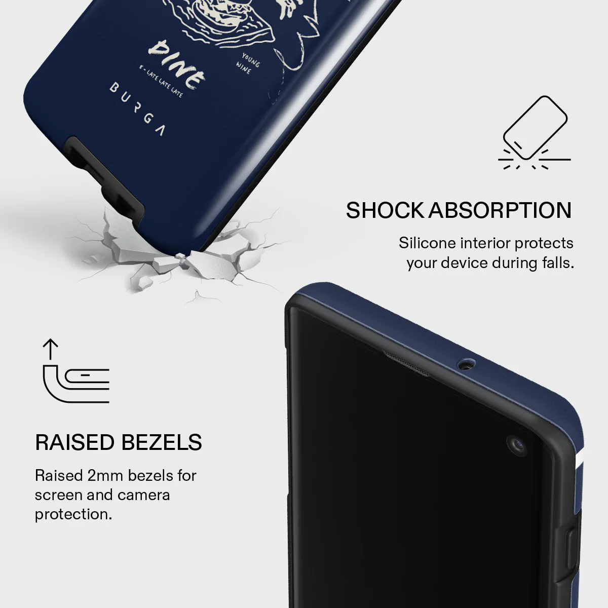 Wine & Dine - Samsung Galaxy S10 4G Case - Image 4