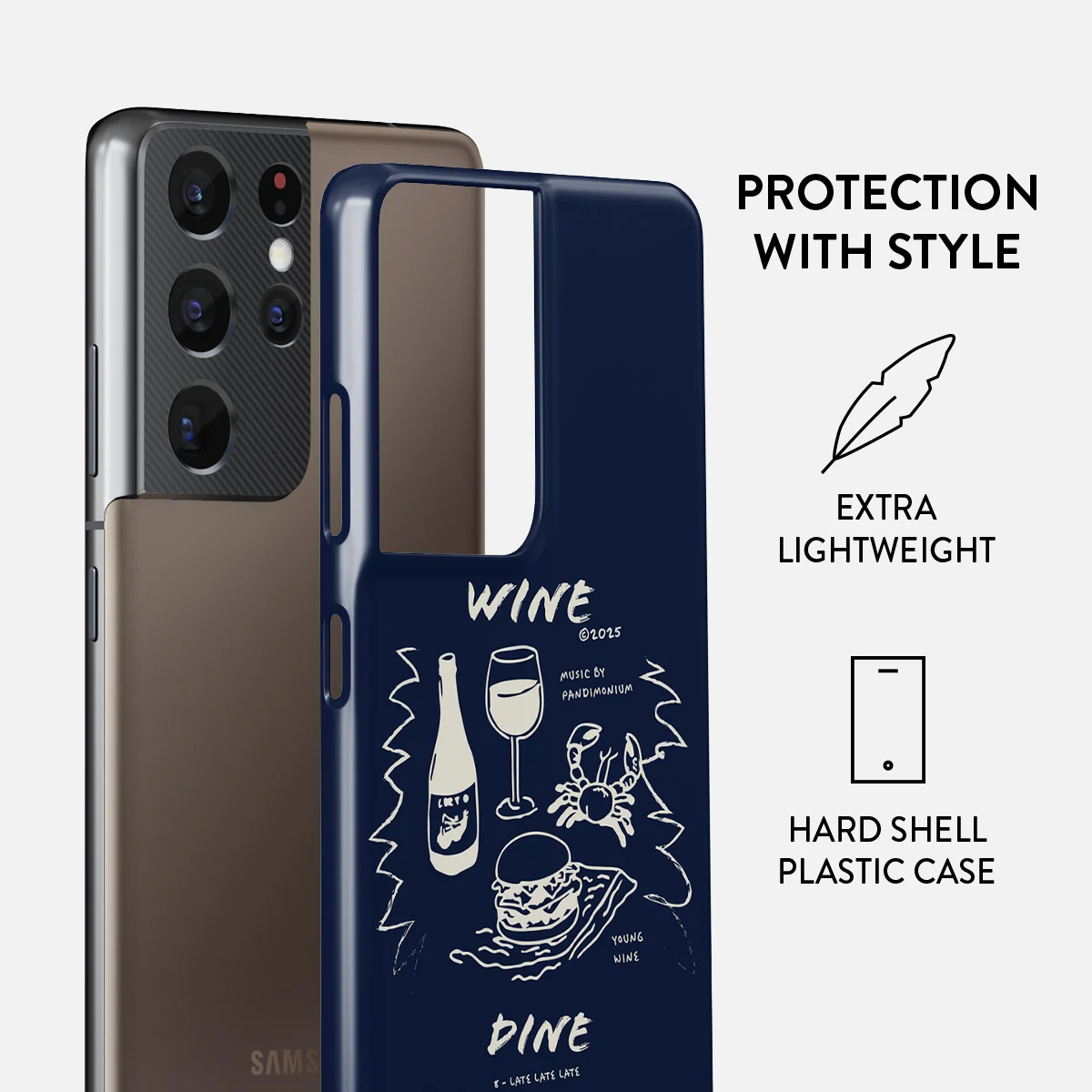 Wine & Dine - Samsung Galaxy S21 Ultra Case - Image 2