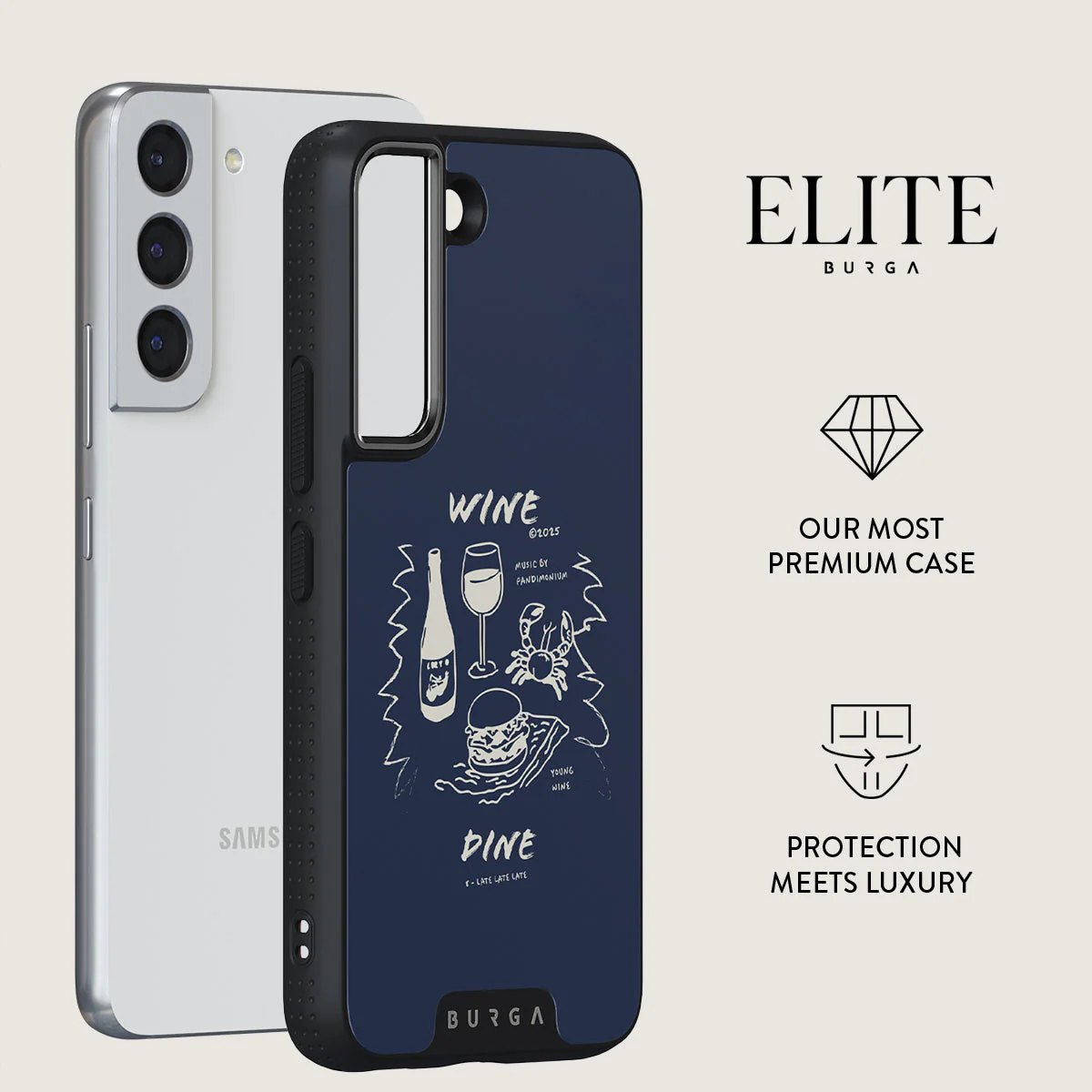 Wine & Dine - Samsung Galaxy S22 Plus Case - Image 13