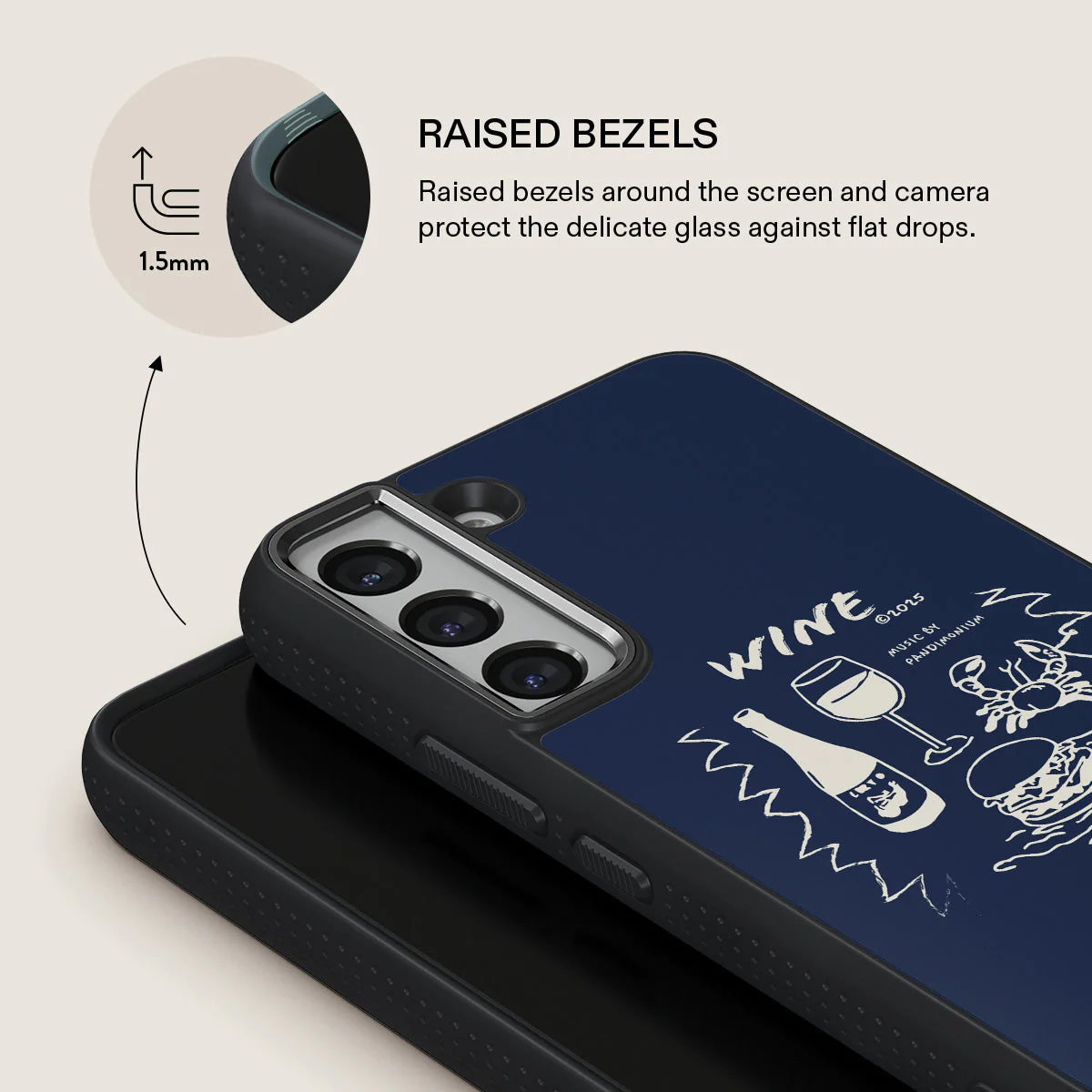 Wine & Dine - Samsung Galaxy S22 Plus Case - Image 15