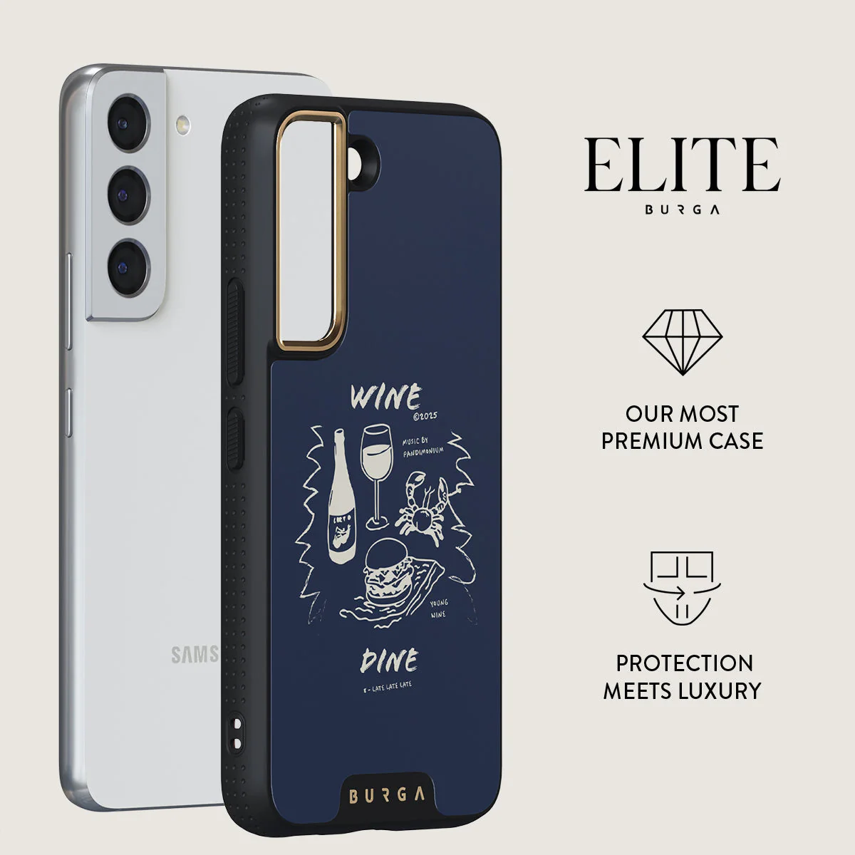 Wine & Dine - Samsung Galaxy S22 Plus Case - Image 6