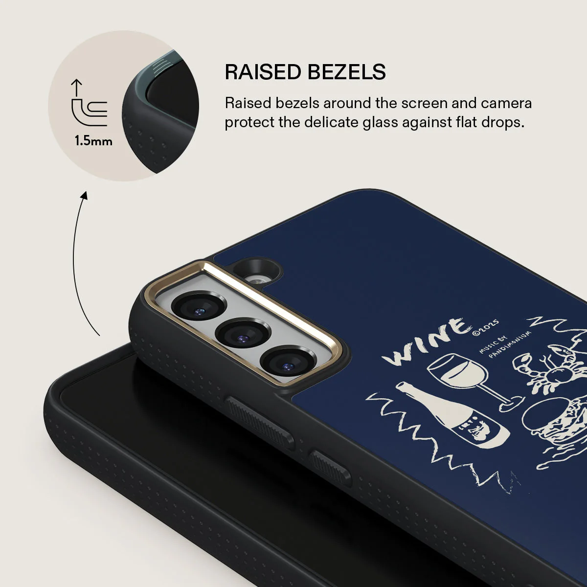 Wine & Dine - Samsung Galaxy S22 Plus Case - Image 8