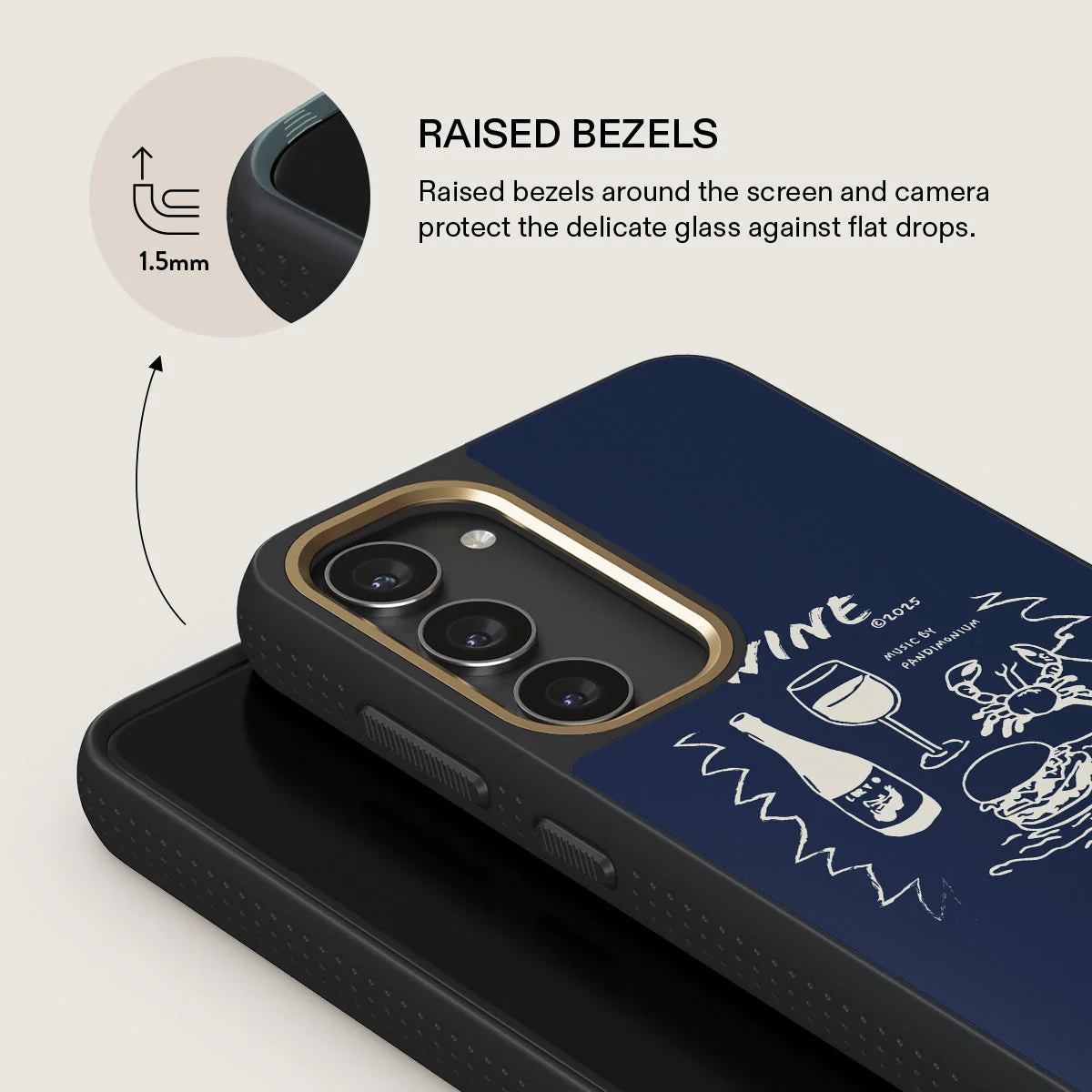 Wine & Dine - Samsung Galaxy S23 Case - Image 8