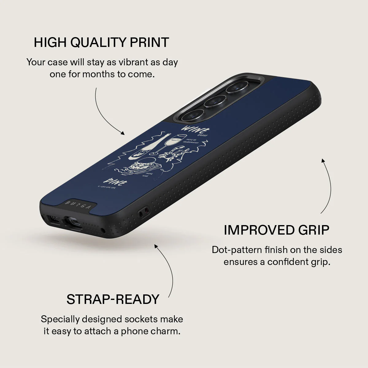 Wine & Dine - Samsung Galaxy S23 Plus Case - Image 16