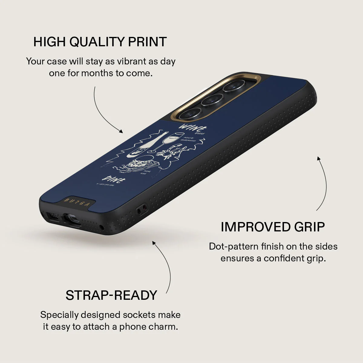 Wine & Dine - Samsung Galaxy S23 Plus Case - Image 9